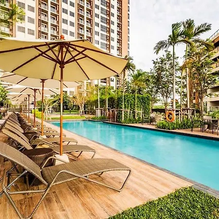 Sea View High Floor 2 Bed Room-Excellent Location Pattaya Exterior photo