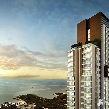 Sea View High Floor 2 Bed Room-Excellent Location Pattaya Exterior photo